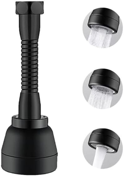 Kraanopzetstuk 360 Graden Draaibaar - Waterbesparende Keukenkraanverlenging met Universele Adapter