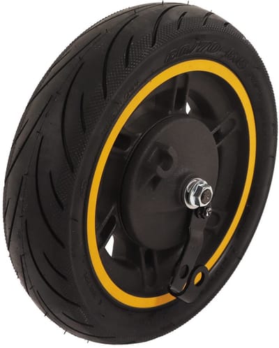 Store_8 - 10 Inch Elektrische Scooter - Voorwiel Vervanging - Goede Schokabsorptie - 10 Inch - Trommelrem - Geschikt voor Max G30 - Accessoire