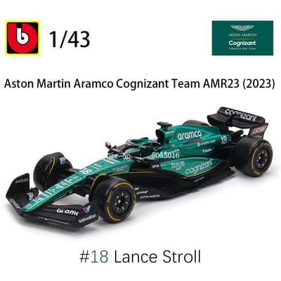 Bburago 1:43 Alfa Romeo F1 Team Stake C43 #24 Zhou Guanyu #77 Valtteri Bottas Legering Auto Die Cast Model Speelgoed Verzamelaar