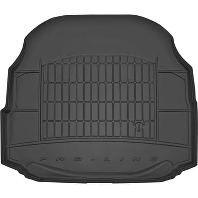 Premium Rubber Kofferbakmat met Organizer Functie – Geschikt voor MERCEDES-BENZ C-Klasse W203 Sedan 2000-2007 – TPE Rubber – Hoge Rand 5 cm – Antislip & Geurloos