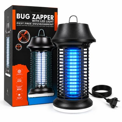Oraymin Elektrische Muggenlamp 15W - UV 365nm - IPX4 Waterdicht - Met LED Verlichting