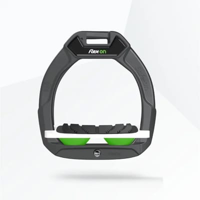 Veiligheidsstijgsteunen Rijdende Inklapbaar Grip Antraciet/Wit/Groen kind Flex-On Safe-On