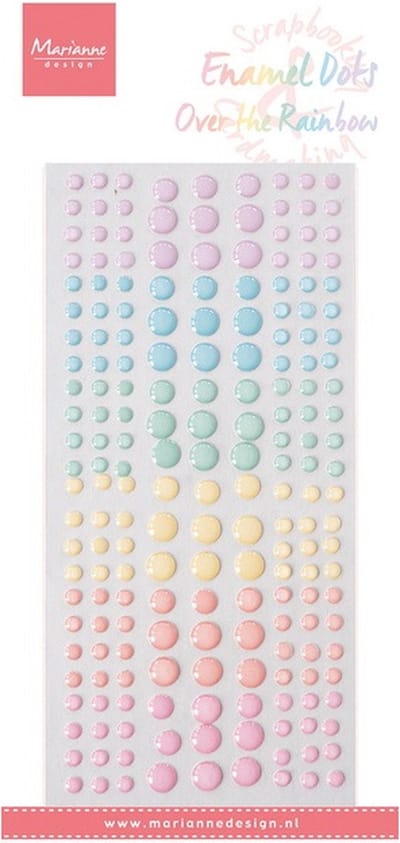 Enamel dots, Over the rainbow