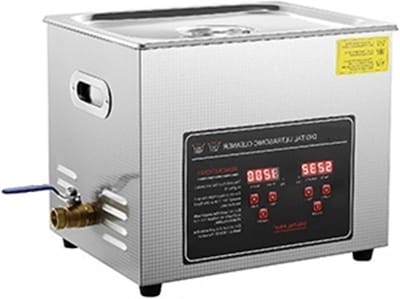 Ultrasone Reiniger - Schoonmaakapparaat - Dieptereiniging - Verwarmd - 10L Tank - Zilver