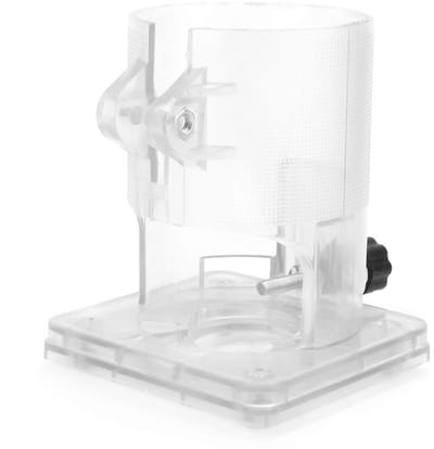 Allecto - Houtbewerkingstrimmer - Router Trimmer - Transparante Basis - Elektrisch Gereedschap - Beschermend Accessoire - Geschikt voor Houtbewerki...