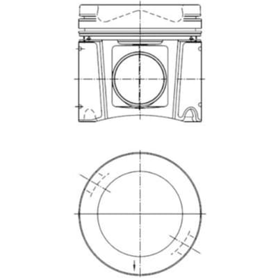 Zuiger KOLBENSCHMIDT 40448601