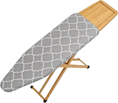 Strijkplank Onderlegger - Strijkhoes Vilt - Efficiënt Strijken - Warmte Reflecterende Coating - 100 x 39 cm - Grijs