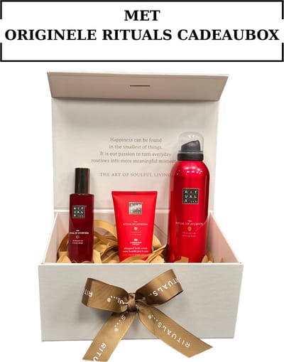 Rituals of Ayurveda - Geschenkset - Shower Gel 200 ml - Body&Hair Mist 50 ml - Body Cream 70 ml - Originele RITUALS Cadeaubox