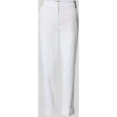 Regular fit broek met verkorte pasvorm en steekzakken