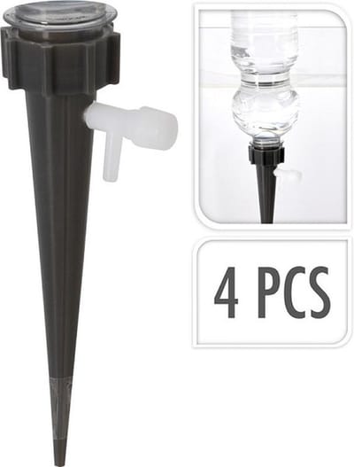Planten druppelaar - Plantbewateringssysteem - waterdruppelaar - Druppelaar set van 4 stuks -