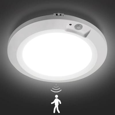 Draadloze Plafondlamp met Bewegingssensor en Batterij, 210LM, Geschikt voor Binnen en Buiten