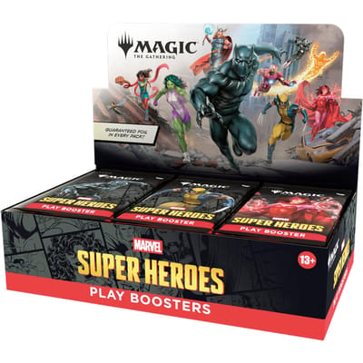 Magic: The Gathering Marvel Super Heroes Play Booster Box (30 Packs)