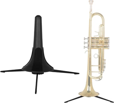 Trombone Stand met Bass Clarinet Stand en Trompet Cleaner - Ideaal voor Muziekinstrumenten en Ondersteuning