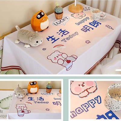 Rechthoekig Tafelkleed - Waterdicht Kleed - Tafel Beschermen - Olie En Kreukbestendig - 120x180cm - Stijl M