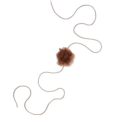 Kkoordcollier met bloem vrouw Stefanel