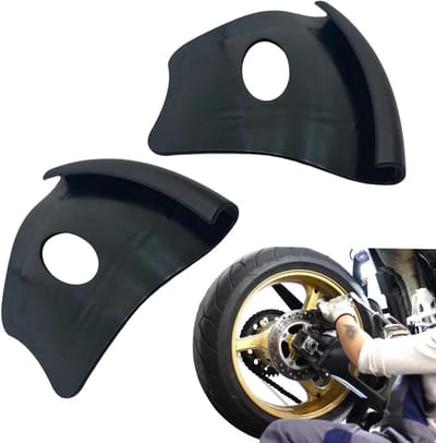 Rim Protector voor motorfietsbanden, 2 stuks, randbescherming voor auto's, ATV, motorfietsen
