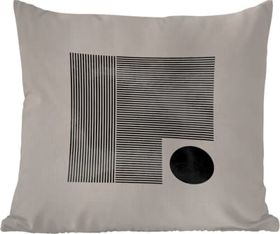 Tuinkussen - Vierkant - Minimalisme - Abstract - 40x40 cm - Weerbestendig
