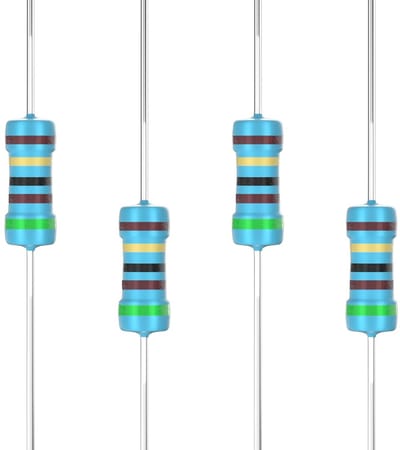 Weerstand 100 Stuks - Elektronische Componenten - Elektronica Projecten - 1% Tolerantie - 1/4 Watt