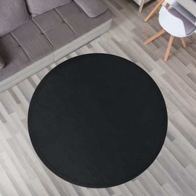 Kruipmat babykamer tapijt speelmat kinderen effen kleuren antislip pluizig
