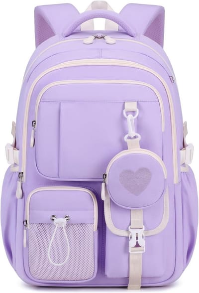 Schooltas Meisjes - Kinderrugzak - Naar School - Ademend en Comfortabel - 45 cm Hoog - Modieus