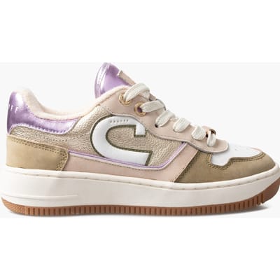 CRUYFF JUNIOR Campo Low Kid Sneakers Meisjes - Leren Sneaker - Groen - Maat 37