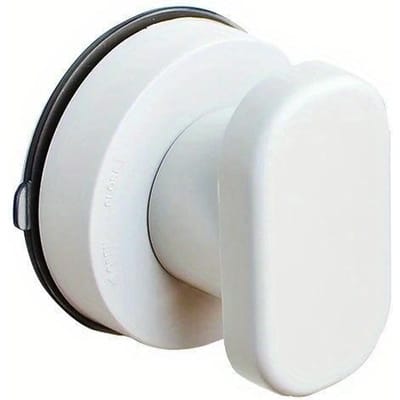 Poignée d'aide Support Antidérapant Toilette Salle de Bain Barre d'Appui de Sécurité Poignée Ventouse à Vide Rampe d'Appui Pour Cuisine Salle de Bain blanc
