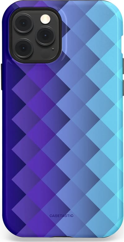 Casetastic Hoesje Geschikt voor Apple iPhone 12/12 Pro Magsafe - Stijlvolle Beschermende Duo-layer Case - Artica