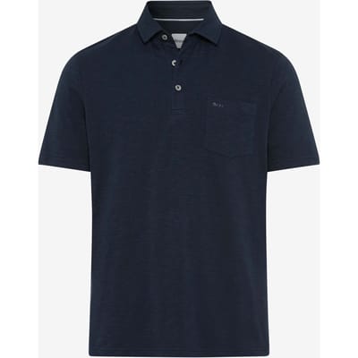 Brax Heren Poloshirt  Style PAVO navy, donkerblauw, maat M
