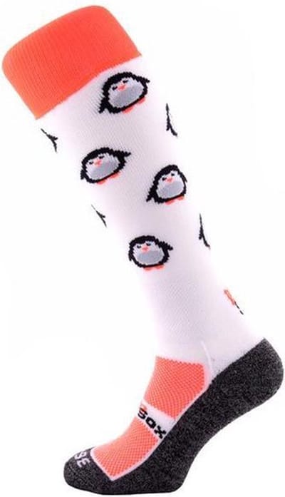WeirdoSox Pinguin sportsokken, hockeysokken, voetbalsokken - Maat 28/30