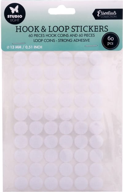 Studio Light Essentials HOOK & LOOP stickers Round 13mm