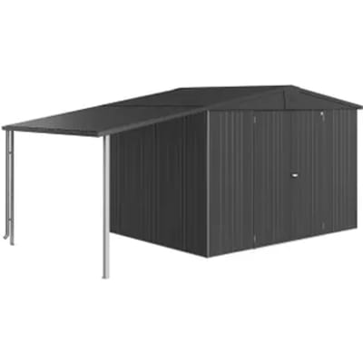 Biohort Afdak Voor Tuinhuis Europa 4/5 Donkergrijs Metallic