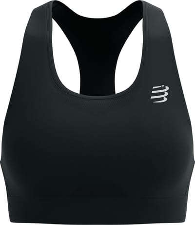 Compressport | Feelfree Seamless Bra | Sport-BH | Black | S -