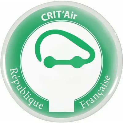 Stickerbescherming Chaft crit'air