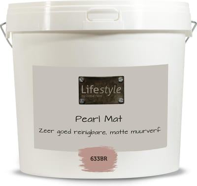 Lifestyle Pearl Mat - Extra reinigbare muurverf - 633BR - 10 liter
