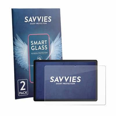 2 Stuks Savvies Screenprotector - geschikt voor Whitedeer YXG13BK 10.1" - beschermfolie glas transparant