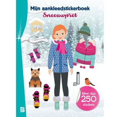 Mijn Aankleedstickerboek: Sneeuwpret - Fashionistas