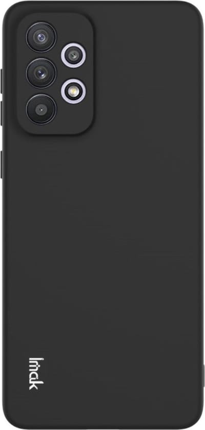 IMAK Hoesje - Geschikt voor Samsung Galaxy A33 Hoesje - IMAK Slim-Fit TPU Back Cover - Zwart