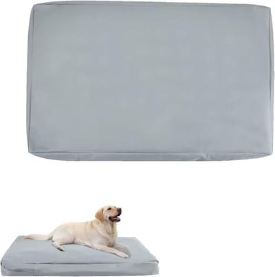 Waterdichte en Wasbare Hondenbed Cover, Verwijderbare Hondenmatras Beschermhoes met Ritsen voor Huisdieren