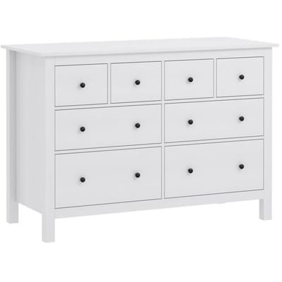 Born Lucky ® Commode Bretagne 136 x 58 x 94 cm (BxDxH) - Wit