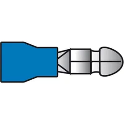 Carpoint Rondstekker 550 Blauw Ø5mm- 10 Stuks