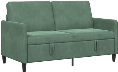 vidaXL - Sofa - met - Opbergruimte - Zeegroen - 152 - x - 78 - x - 87 - cm - Polyester