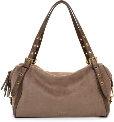 EMILY & NOAH Shopper E&N Laren ( 65844 ) - Dames handtassen - taupe 900