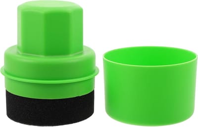 Banden Glans Applicator - Waxingspons Bandenpoets - Auto Onderhoud - Hoge Dichtheid Spons - 12 x 8.5 x 8.5 cm