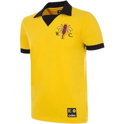 COPA Football - Watford FC 1983 - 84 - Retro Voetbalshirt - Heren - S - Geel