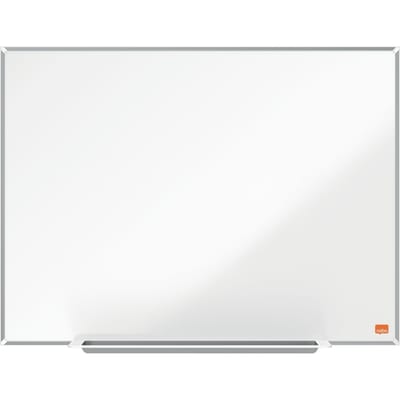Nobo Impression Pro Magnetisch Whiteboard Emaille Met Pennengoot - Inclusief Nobo Whiteboard Marker - 600x450mm - Wit