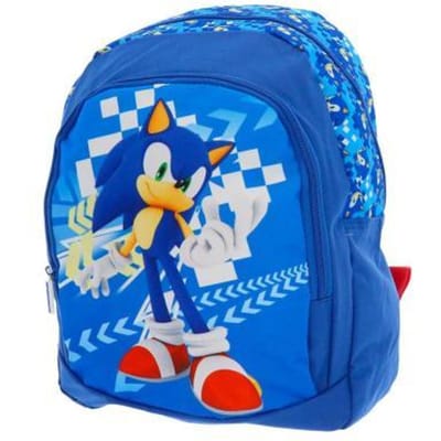 Sonic The Hedgehog Rugzak 2 comp 38x28x16cm Boekentassen en rugzakken