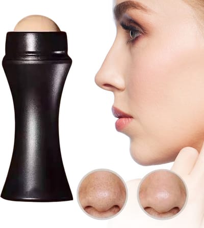 Volcanic Stone |Olie-Absorberende Vulkanische Gezichtsroller | Jade Roller | Olie Absorberende Roller | Oil Remover | Oil Absorbing volcanic Faceroller | Vulkanisch Steen | Vulkanische Roller | Vette Huid Roller | Oil Control Stick