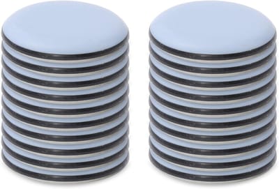 Meubelschuivers Set - Vloerbeschermers - Meubels Verplaatsen - Voor Zware Meubels - 38mm Rond - Zwart