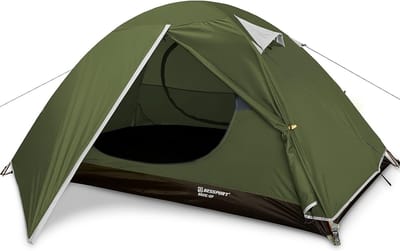 Waterdichte Camping Tent met Draagtas - Compact en Ultralicht voor 1-4 Personen