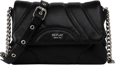 REPLAY Schoudertas Crossbody Bag Black Zwart